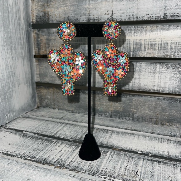 🌵Cactus Earrings🌵 NWT - Picture 1 of 1